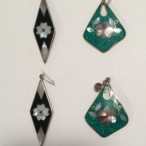 ALPACA MEXICAN SILVER EARRINGS